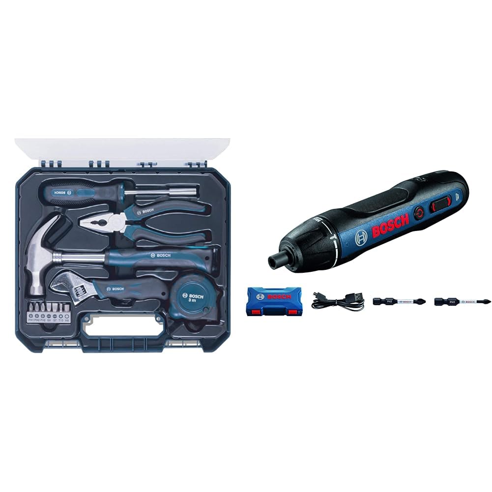 Bosch 12 pieces Hand tool kit for wood and metal, with handtools and bits (B09SQFCCRX) Amazon Price History, Amazon Price Tracker