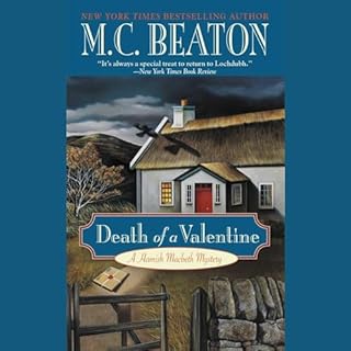 Death of a Valentine Audiolibro Por M. C. Beaton arte de portada