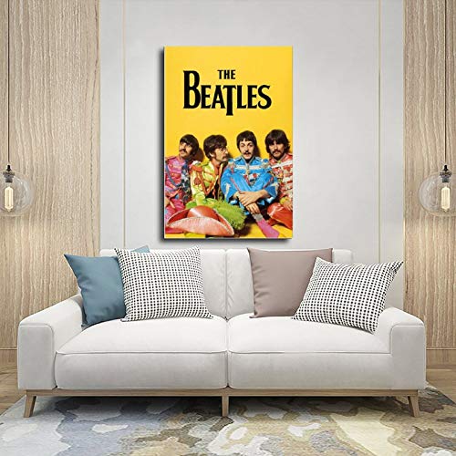 Poster sur toile The Beatles 9 légendaire Rock Band Décoration de chambre à coucher, de sport, de bureau, de salle de… - Les Beatles, Paul McCartney, John Lennon, RIngo Starr, George Harrison Poster sur toile The Beatles 9 légendaire Rock Band Décoration de chambre à coucher, de sport, de bureau, de salle de… – Image 6