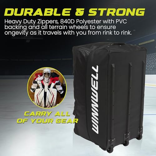 Winnwell Senior Wheel Goalie Bag