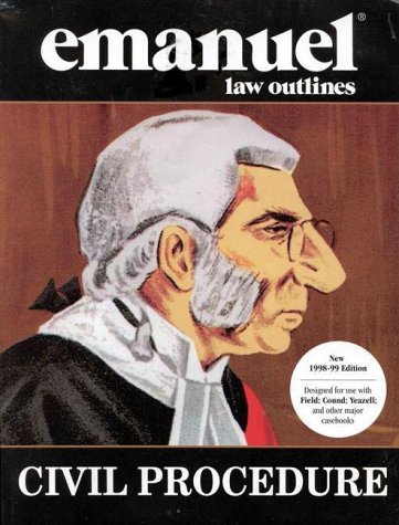 Civil Procedure (The Emanuel Law Outlines Series) 1565420136 Book Cover