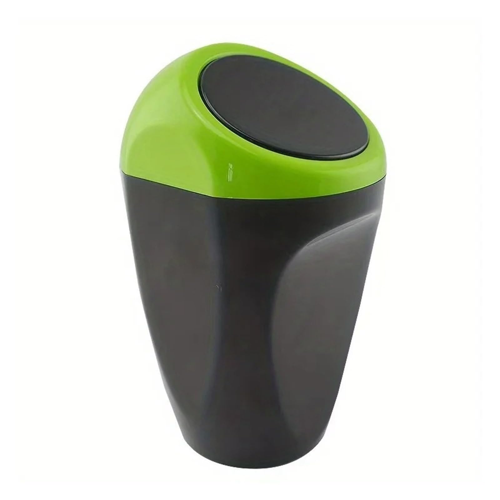 Tntgebfvbg Green Car Bin Car Rubbish Bin Auto Trash Can Garbage Dust Case Holder Smoking Ashtray Plug-In Creative Storage Box Cars Rubbish Bins(Green)