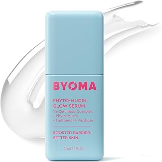 BYOMA Phyto-Mucin Glow Serum: Glass Skin Face Serum That Plumps, Hydrates, Primes & Strengthens Barrier - 1.35oz