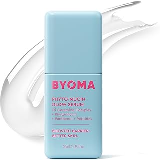 BYOMA Phyto-Mucin Glow Serum (40ml) Hydrating Mucin Face Serum - Plumps, Primes and Nourishes with Barrier Boosting Formula for a Smooth, Radiant Skin