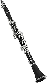 17 Key Bb Clarinet Cupronickel Plated Nickel ABS With Wood Instrument For Beginner Student Clarinet for Beginner