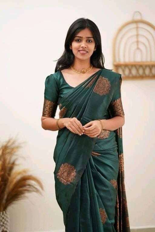Image of Avantika Fashion Women's Kanjivaram Soft Silk Banarasi Sarees With Blouse Piece For Women