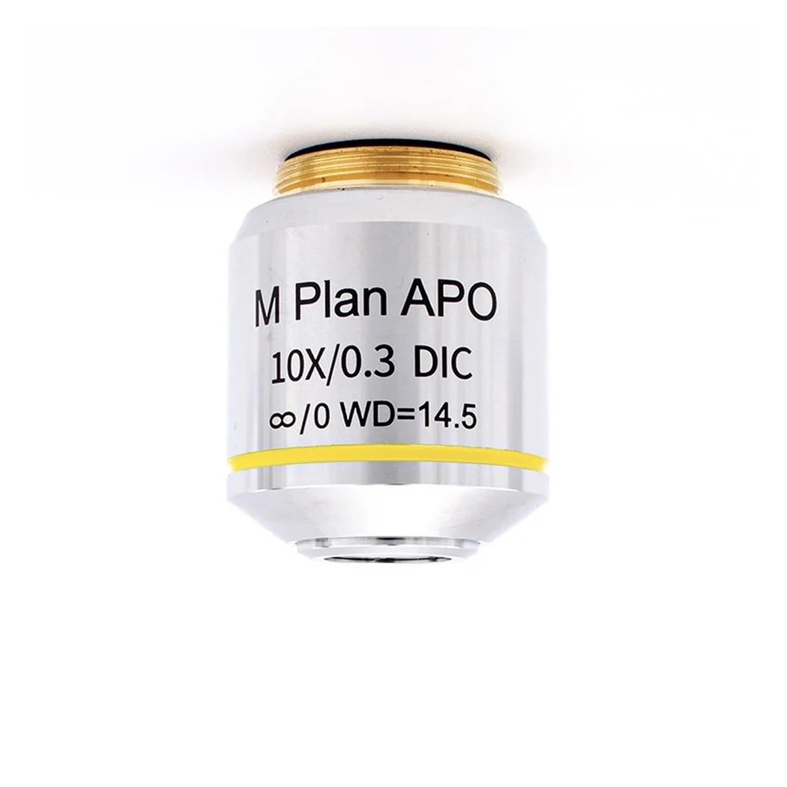 Objectif microscope DIC metallographique plan apochromatique 10X grande distance - 7