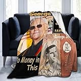 SUNZHI Blanket George Musics Jones Throw Flannel Blankets for Bed Sofa Room Couch Camping Soft Air Conditioning Blankets for All Seasons 40'x30'