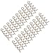 M-Aimee 20 PCS Spiral Spin Screw Pin Hair Clip Twist Barette Rose Blonde Bridal (Rose Gold)