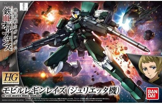 Miniatura 4 de Bandai Hobby - Maqueta Gundam - 024 Julieta's Mobile Reginlaze Gunpla HG 1144 5.1 in - 4573102607775