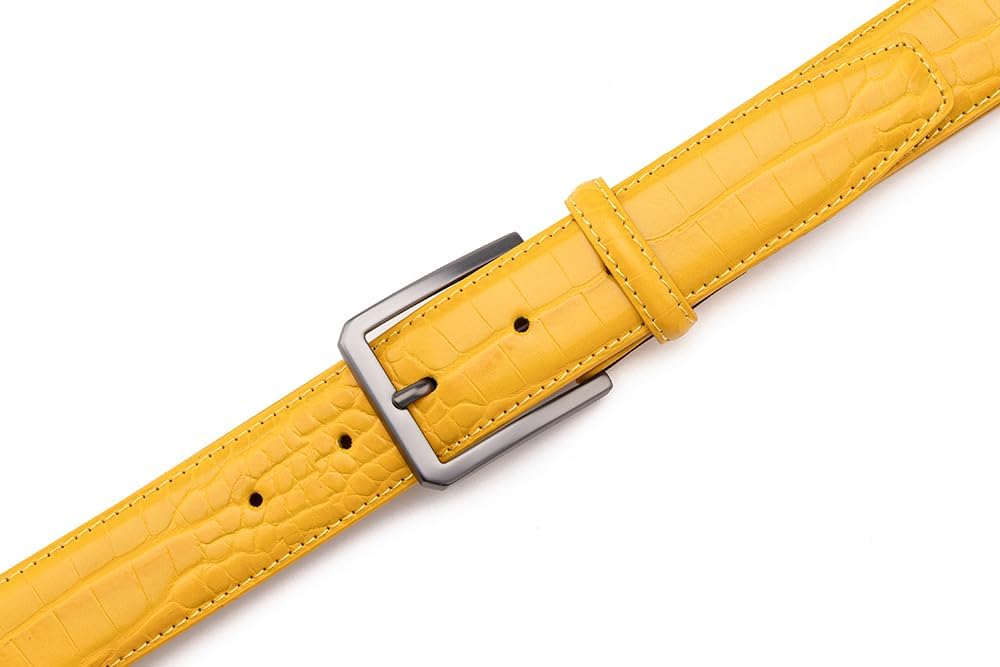 Fabio Valenti Belts for Men,Handmade Genuine Leather Men's Belt Classic and Fashion Designs - Image 4