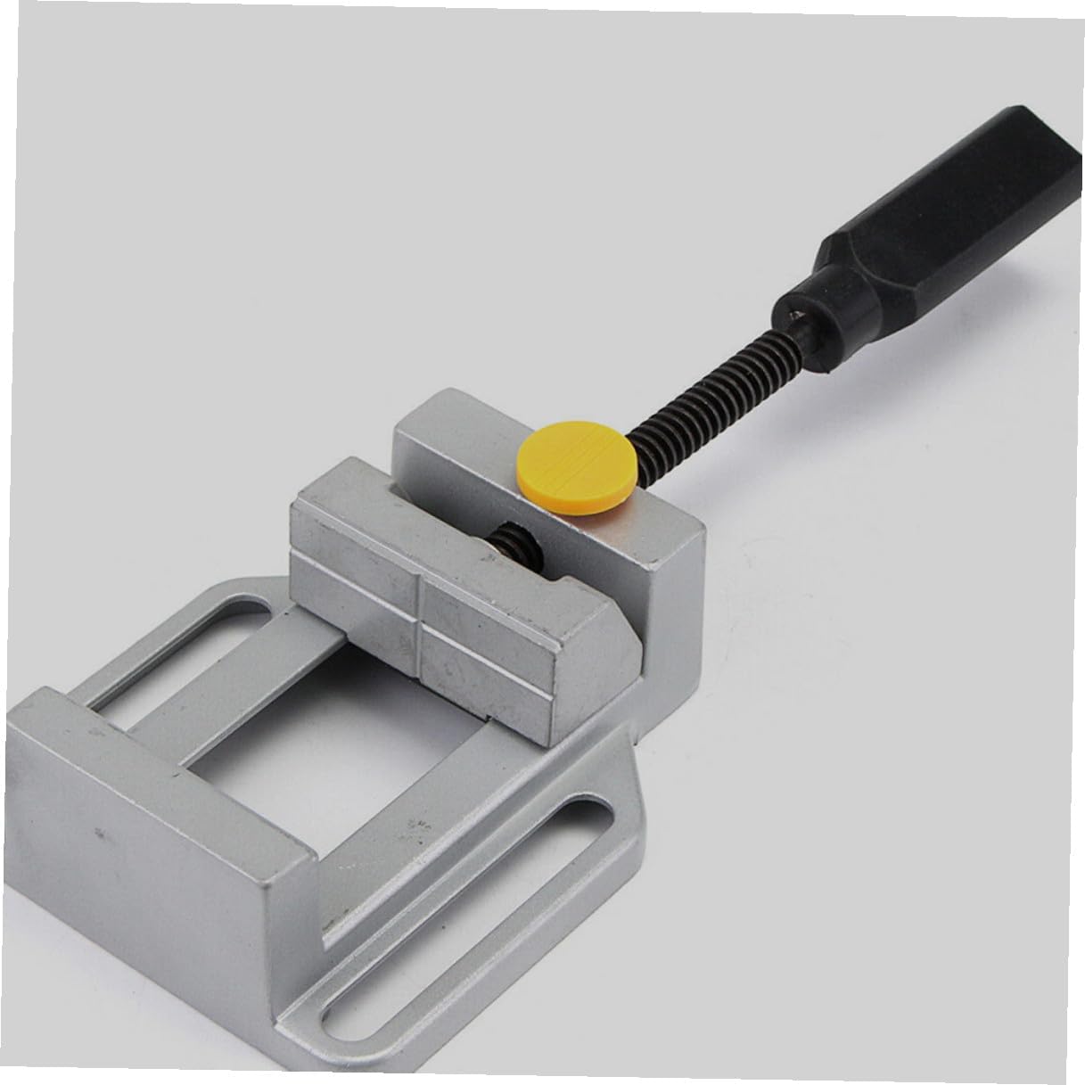 Adjustable Drill Press Stand with Iron Base Single Hole Bench Clamp Holder Support for Hand Drill Accessories Compatible with Power Tools