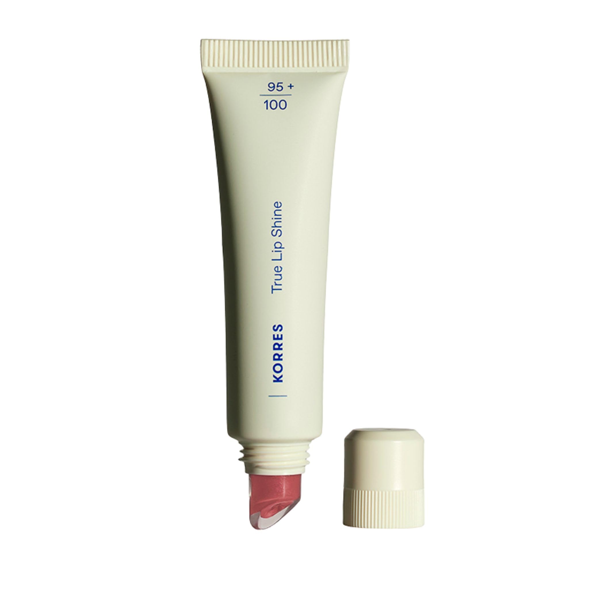 KORRES True Lip Shine Pomegranate 19 with High-Gloss Finish, Vegan, 10 ml