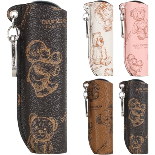 [Votabell] ���M�����΂��p�P�[�X �v���[�� �I�[���ɓK������ PU���U�[�� Ploom AURA �J�o�[ �S�ʕی� �y�� �ϏՌ� �����^�ѕ֗� �N�}�� (�_�[�N�u���E��)