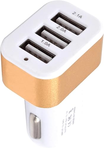 Kfz-Ladeadapter – Kfz-Netzadapter | Lighte Charger USB Car-Schnellladung | 3 USB