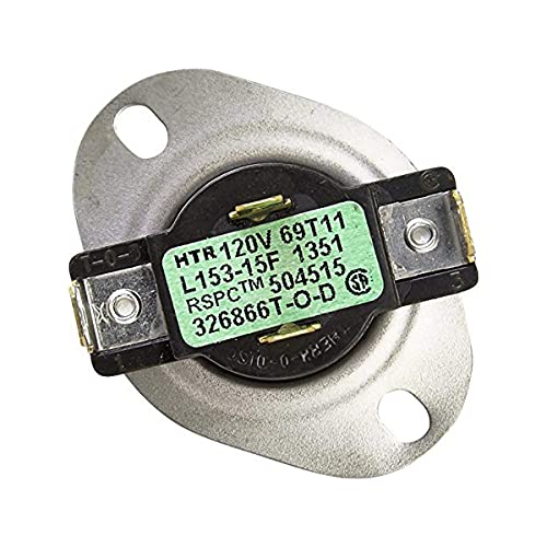 ALLIANCE LAUNDRY SYSTEMS Thermostat, Green