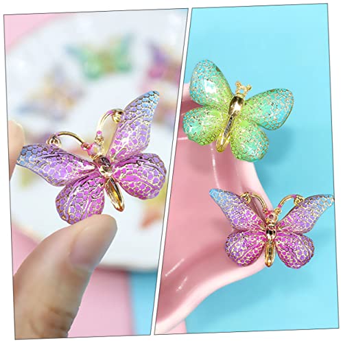 Encantos de resina flatback SHINEOFI, mini accesorios de espalda plana para bricolaje DIY 8