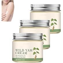 Wild Yam Cream for Hormonal Balance,Skin Cream Hydrating & Nourishing Moisturiser,Enhances Skin Barrier