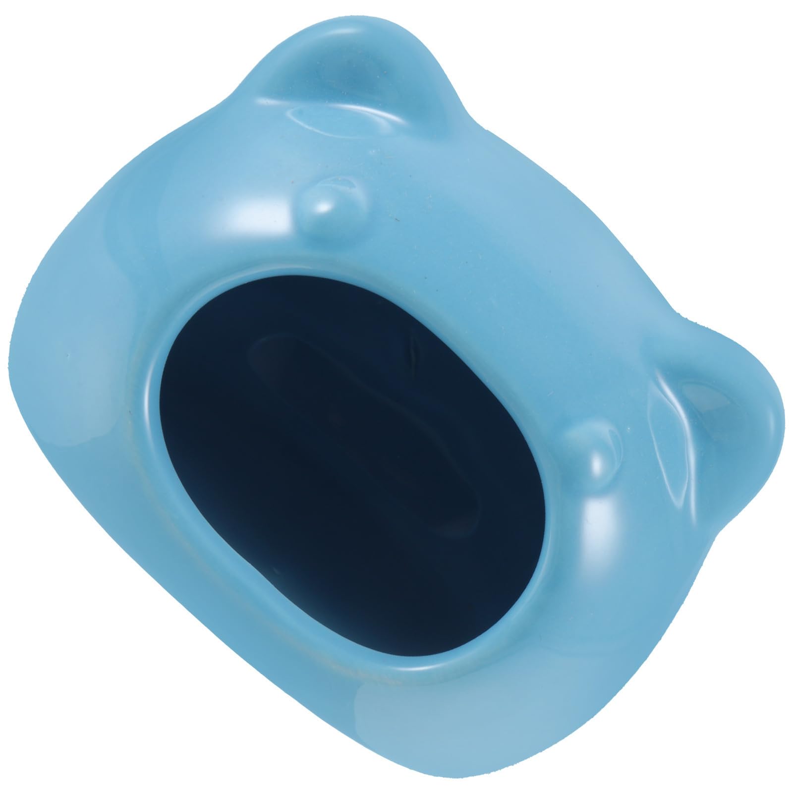 Toddmomy Ceramic Hamster House Small Pet Nest Animal Shape Design Comfortable Sleeping Bed Easy to Clean Suitable for Home and School Use