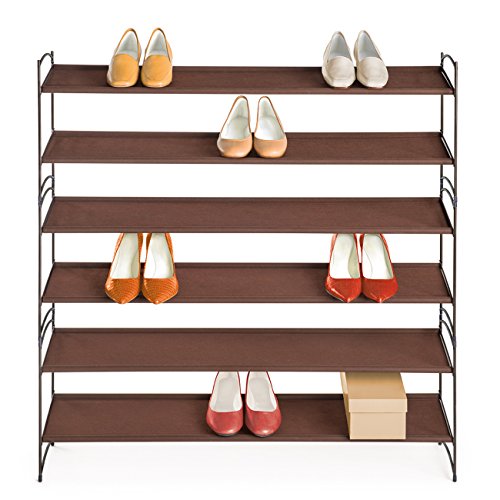Lynk Vela Stackable Shoe Shelves 2 Tier - Shoe Rack Shelf - Bronze #TOP1