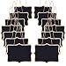 AUSTOR 14 PCS Mini Chalkboards Signs 4.7 X 6.3 Inch Hanging Message Board for Weddings