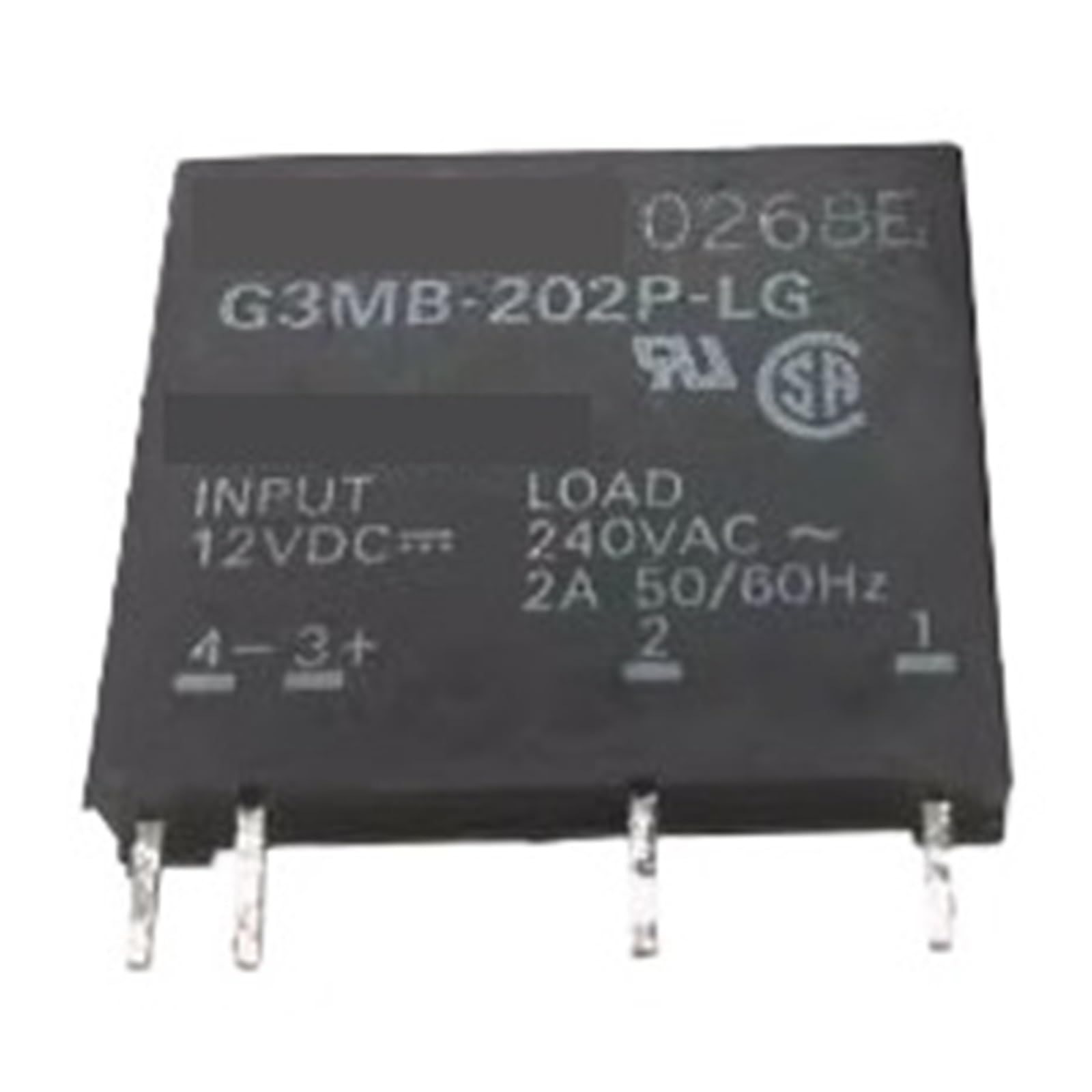 Relé G3MB-202PLG de 12V para solucionar fallos de activación en placas electrónicas de 2A
