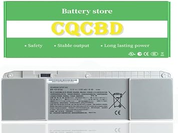 CQCQ VGP-BPS30 Battery for Sony Vaio SVT11 SVT13 T11 T13 SVT131 SVT1312 SVT131A11T SVT13117ECS SVT131B11M SVT131A11L SV-T1115FD SV-T1115FG VT13117ECSBPS30 11.1V 45Wh/4050mAh