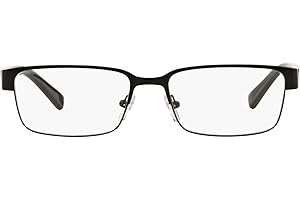 Men's Ax1017 Rectangular Prescription Eyeglasses