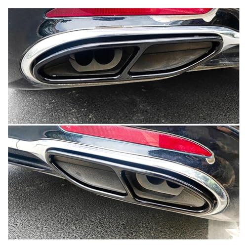 Cubierta modificada de escape para Clase S W223 estética plateada 3