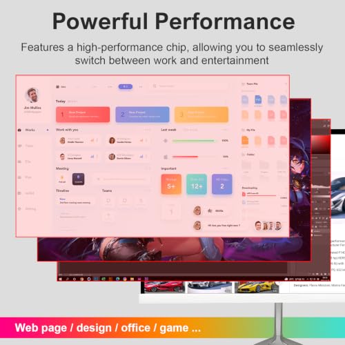 Image of All-in-One Desktop Computer PC 22 inch FHD G5400 16GB 512GB SSD for Home Office
