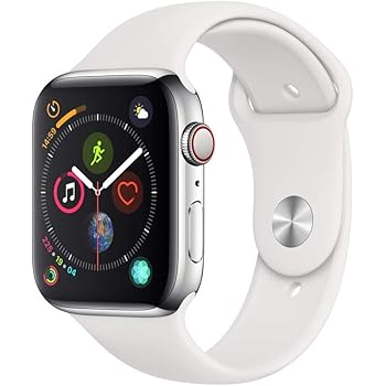 apple watch 4 white sport band
