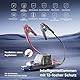 UTRAI 7000A Starthilfe Powerbank für Pkw, 27000mAh Auto Starthilfe Powerbank mit Kompressor, 1600 Lumen LED Taschenlampe, QC3.0, 160W DC-Ausgang, Jump Starter Powerbank für All Benzin, 12L Dieselmotor