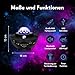 Sternenhimmel Projektor HD 360° – Galaxy Projektor mit 21 RGB Szenen, 532nm Laser, Bluetooth 5.2 Lautsprecher, Timer & Fernbedienung, LED Nachtlicht für Kinder & Erwachsene, Schlafzimmer Deko Geschenk