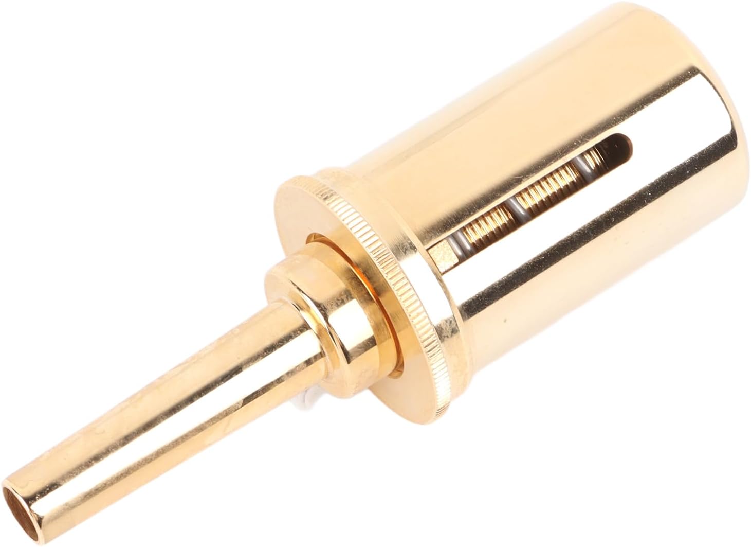 フレンチホーンバルブ、真鍮製完璧にマッチ 簡単な取り付け フレンチホーン減圧バルブ 耐久性のある標準デザイン (金)