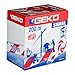 Geko 200/2 Signal-Ldpe Barrier Tapes mm 70 x 200 Metre, Red/White, in Closed Box, One Size