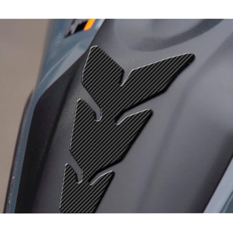 Adesivi Protettivi Serbatoio Per Yamaha MT07 - Kit Decalcomanie Antigraffio | Design Logo E Strisce