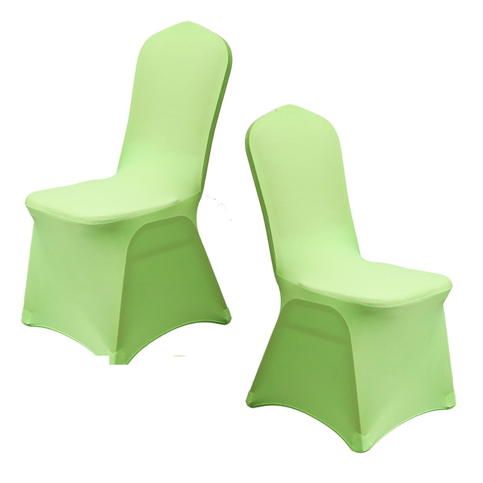 NMVAWIPT Chair Cover, Polyester Spandex Stretch, Slipcovers Washable & Removable, For Weddings, Dining Parties, Celebrations(11#,12pcs)