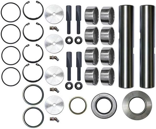 Technical Precision Replacement for Freightliner Cascadia 125 Year 2016 King PIN KIT W/Opposite Double Draw PINS
