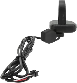 Speed Control Thumb Throttle, Good Contact Electric Bike Finger Throttle Wear Resistant SM Connector ABS Metal for Conversion