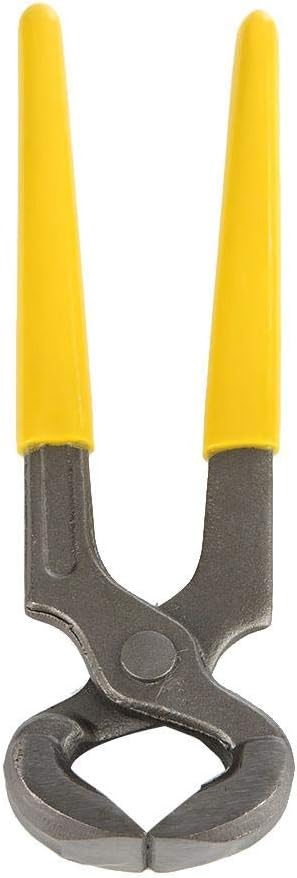 Nail Pliers Nail Extractor Flush Cut Jaws Nail Puller End Cutting Pliers End Cutter Pliers for Pulling Snails Nails(7 inch)