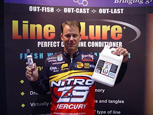 KVD Line and Lure Conditioner 16 oz | Fishing Line Conditioner Spray, Braid Fishing Line Spray, Fluorocarbon Spray Freshwater & Saltwater Reel Conditioner, Rod and Tackle Kit