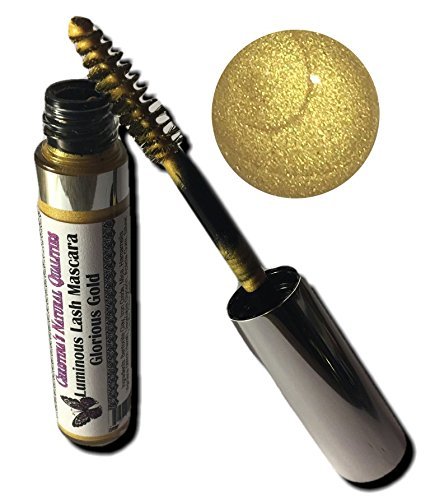 All Natural Luminous Lash Metallic Color Mascara - Glorious Gold Great Christmas Color!