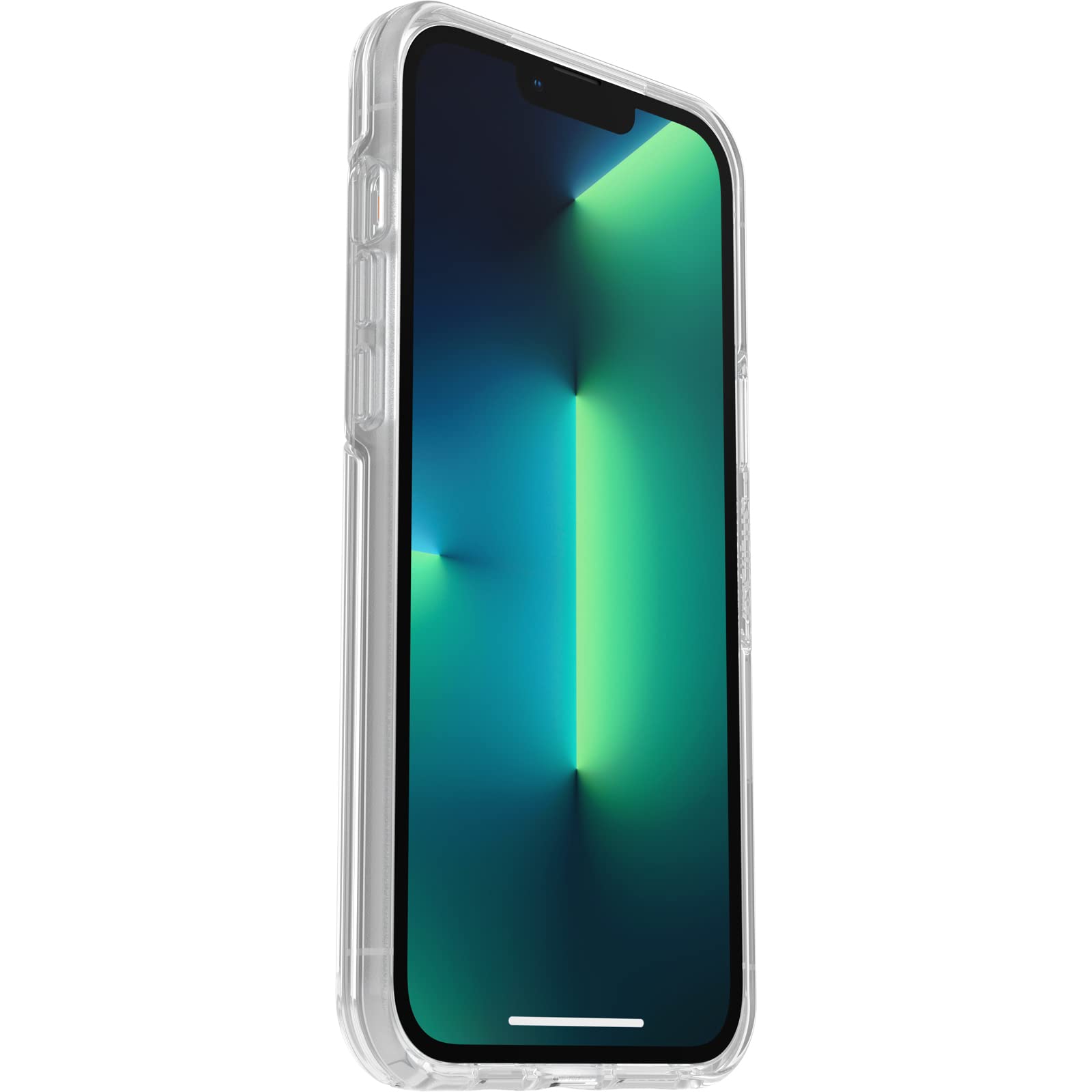 OtterBox Symmetry-hoesje voor iPhone 13 mini/iPhone 12 mini, schokbestendig, valbestendig, dunne beschermende hoes, 3x getest volgens militaire standaard, Zwart, Geen Retailverpakking