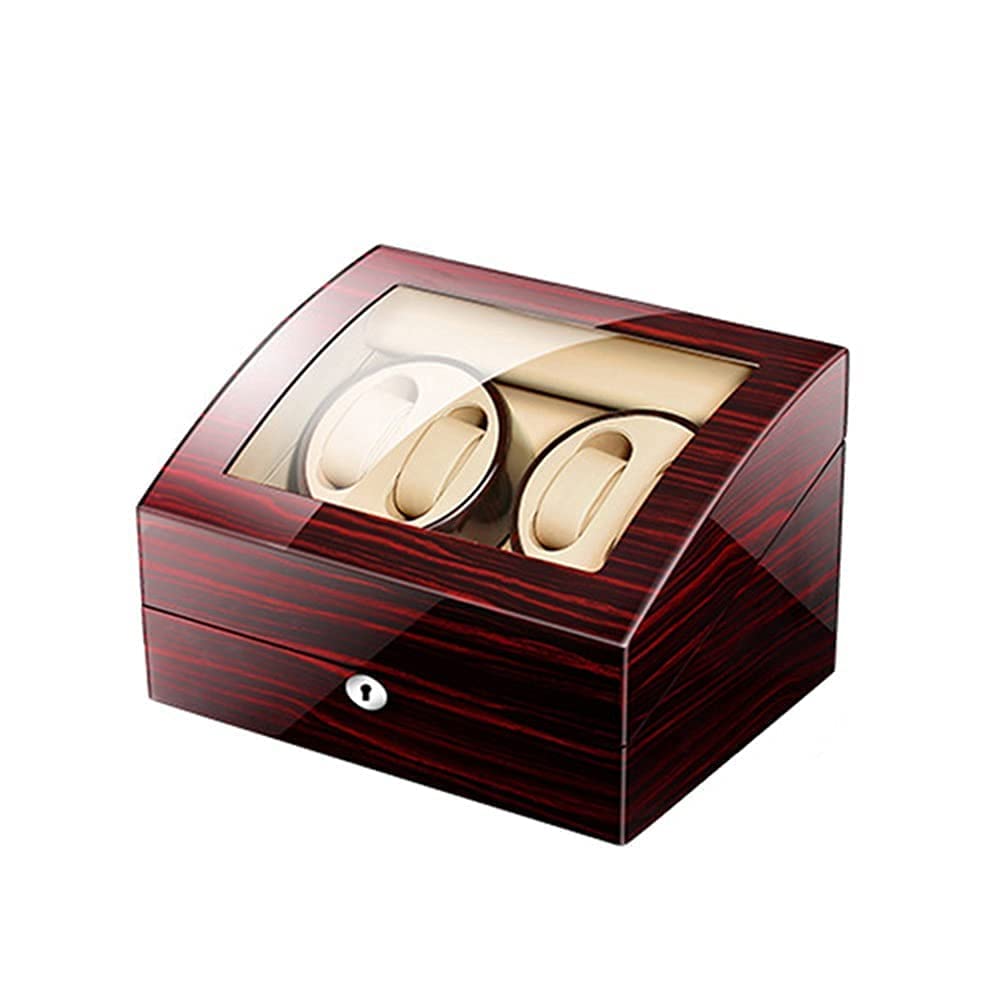 Exhibidor de relojes automático con motor extra silencioso y caja premium