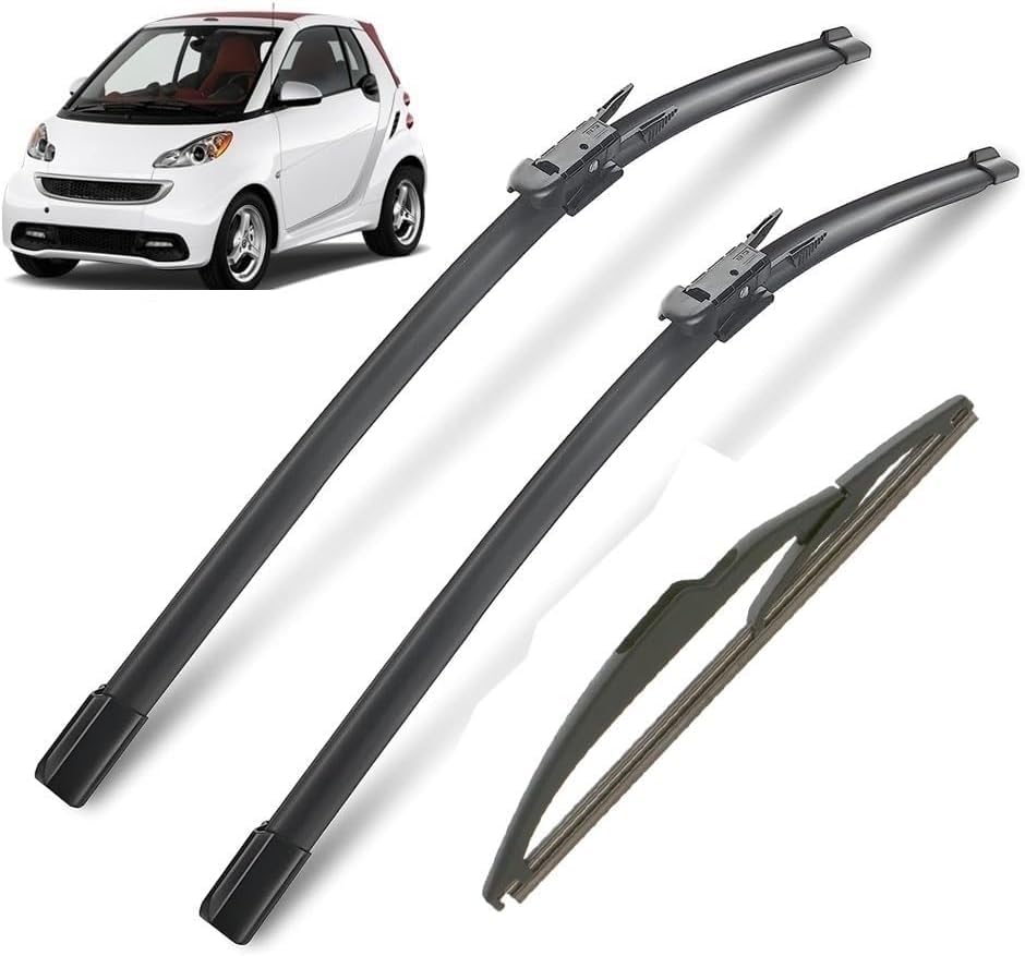 Essuie-glaces pour Smart ForTwo W451 Coupé 2007-2014, roulez en sécurité sous la pluie