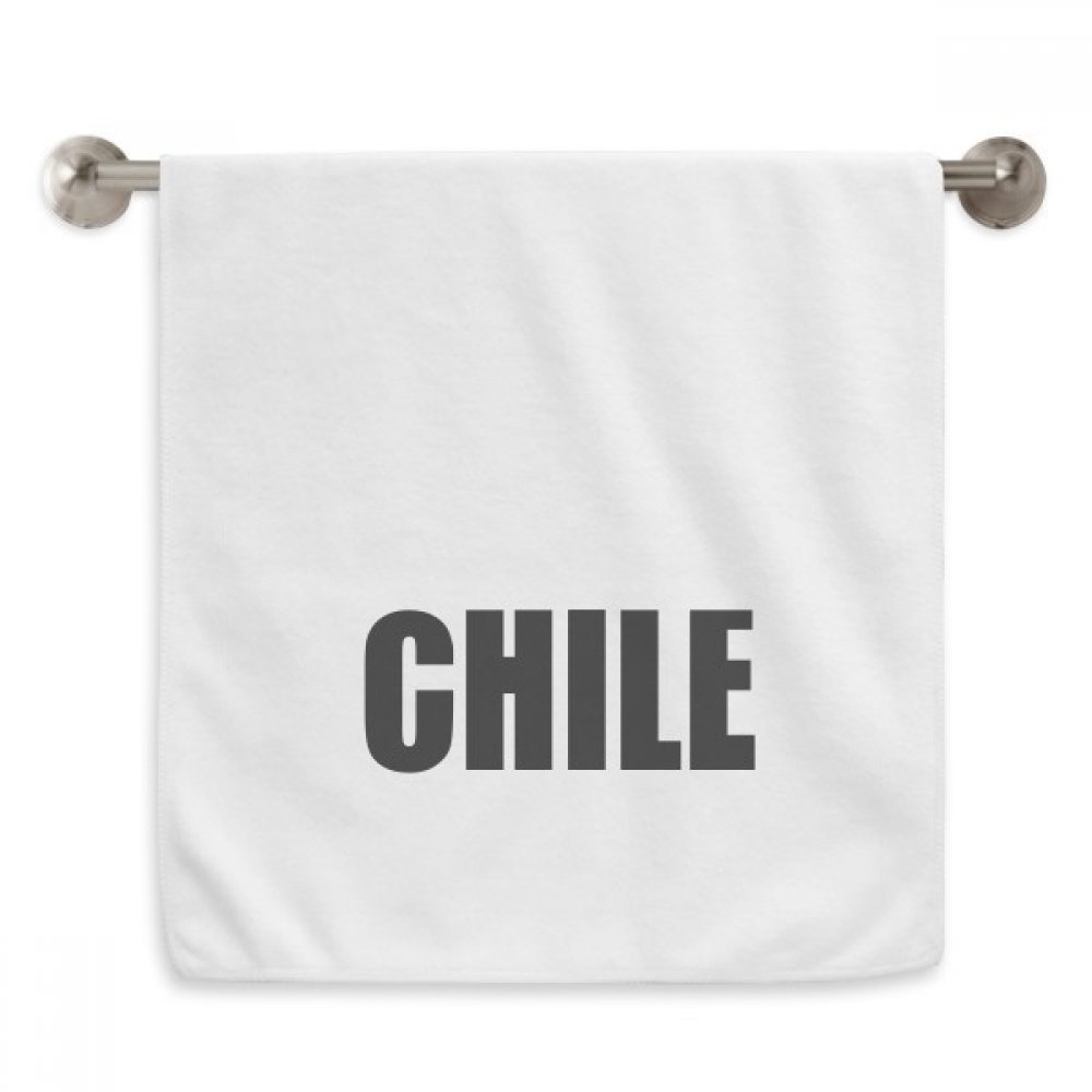 Serviettes débarbouillettes Chili Noir pour le sport et le bain