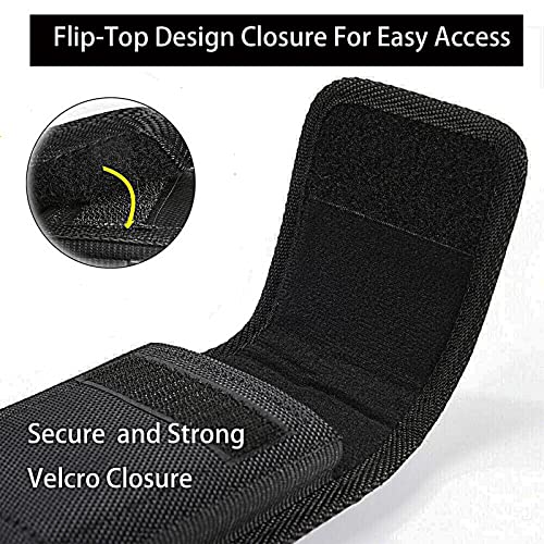 Multitool Sheath, Multi Tool Holster For Belt, Nylon Pouch Belt Sheath With Pockets Keeper Fits 6" Multitools, Large #TOP4