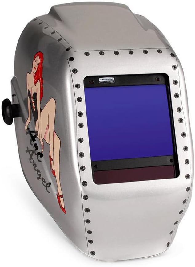 Jackson Safety TrueSight II Digital Variable Auto Darkening Filter, HLX Welding Helmet with Balder Technology, Nylon, Arc Angel, Universal Size, 46163