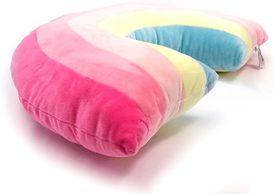 Gund Rainbow Pillow Stuffed Toy Plush 24" Pillow, Multicolor
