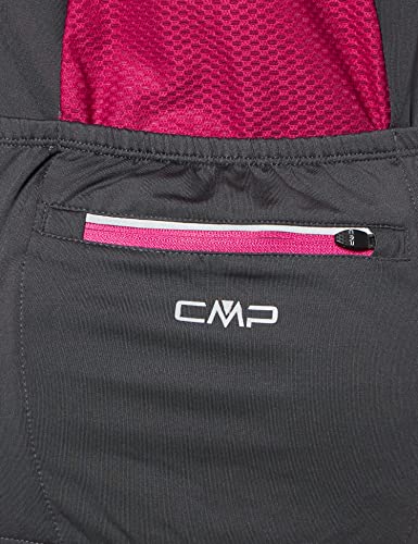 CMP Bike Unlimitech 3C95776, Maglietta Donna, Nero...